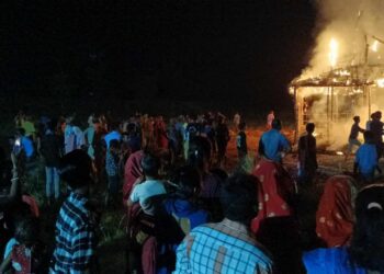 धनुषाको कमला तटमा सुरु महायज्ञको हवन मण्डपमै आगलागी, सहभागीको भागाभाग