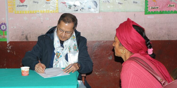 धनकुटाको पाख्रीबासमा न्यूरो हस्पिटल स्वास्थ्य शिविर, पाँचसय लाभान्वित