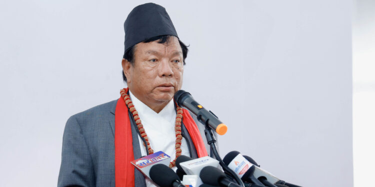 म्याग्दीबाट पूर्वमन्त्री महावीर पुनले ‘त्रिभुज’ चुनाव चिह्न पाए !