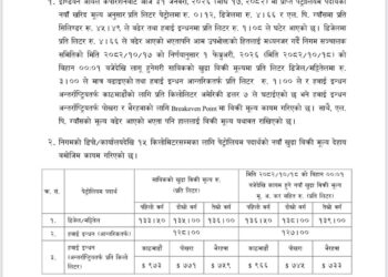 डिजेल महँगियो, पेट्रोल र ग्यास स्थिर: आयल निगमको मूल्य समायोजन र यसको आर्थिक प्रभाव ।