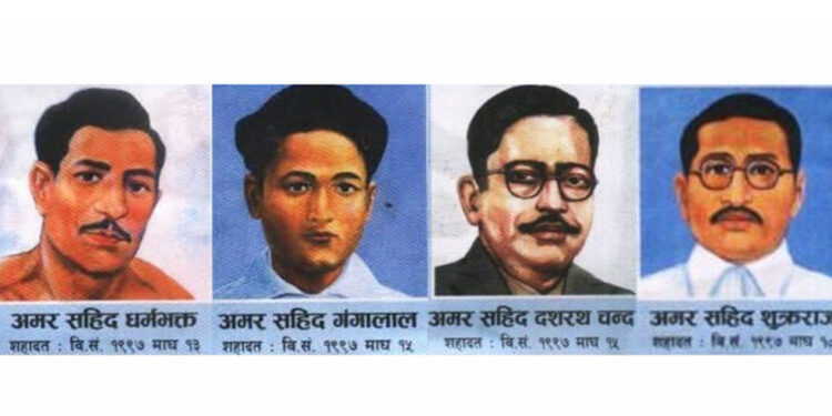 सहिद दिवस : श्रद्धाञ्जलीसँगै सहिदको सपना पूरा गर्ने प्रतिबद्धता !