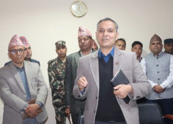 गृहमन्त्री अर्यालद्वारा प्रतिनिधिसभा निर्वाचन सुरक्षा सुदृढ भएको दावी ।