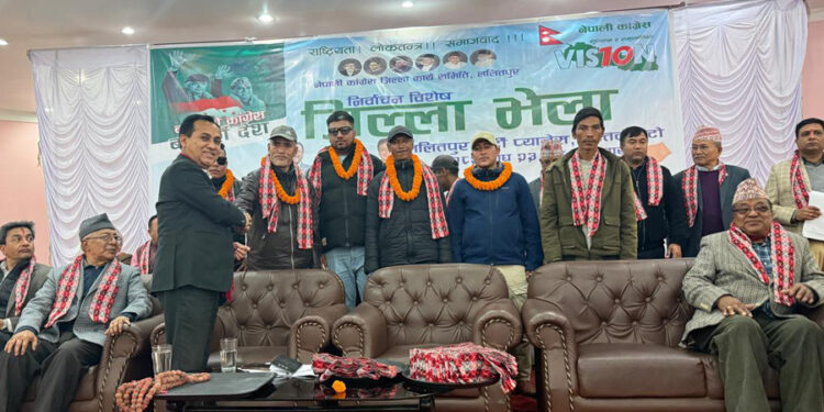 १२ सहकर्मीसहित नेकपा (बहुमत) परित्याग गरी सिलवाल कांग्रेसमा !