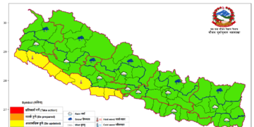 नेपालमा यस वर्षको मनसुन केही दिन ढिलाइ हुने