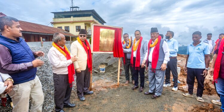 Foundation Stone Laid for New Building at Janhit Secondary School in Kavrepalanchowk