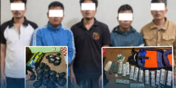 काठमाडौं उपत्यकाबाट लागुऔषधसहित ५ जना पक्राउ