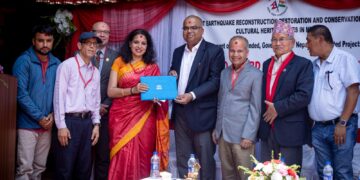 भारत सरकारको सहयोगमा पुनर्निर्मित जेष्ठ वर्ण महाविहारलाई युनेस्कोको ‘अवार्ड अफ मेरिट’