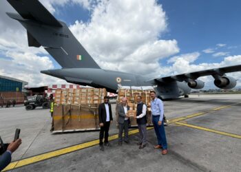 India Sends Additional Relief Supplies to Nepal as Rasuwa Flood Response Continues