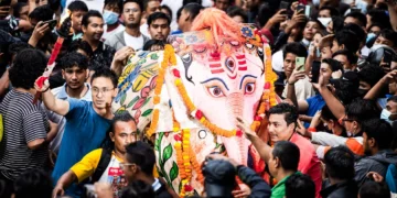 इन्द्रजात्रामा वसन्तपुरमा लाखे, पुलुकिसी र आकाश भैरवको नाच